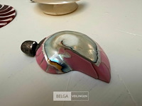 4x hangers uit schelp met zilver - afbeelding 3 van  5