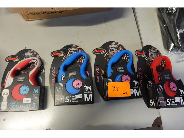 4x hondenleiband flexi - afbeelding 2 van  4