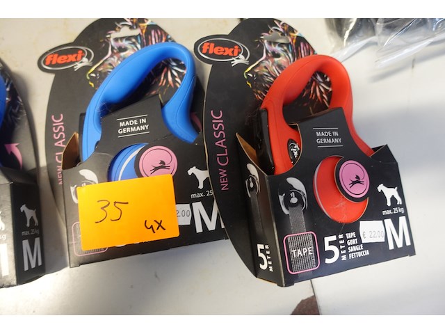 4x hondenleiband flexi - afbeelding 4 van  4
