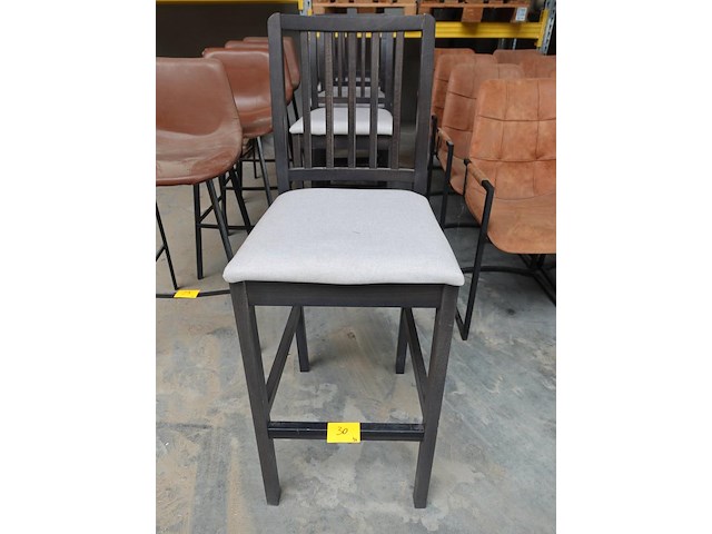 4x houten barstoel - afbeelding 2 van  3