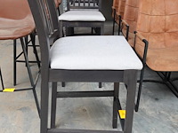 4x houten barstoel - afbeelding 3 van  3