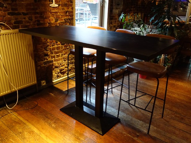 4x houten bartafel - afbeelding 2 van  3