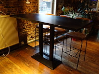 4x houten bartafel - afbeelding 2 van  3