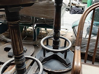 4x houten bartafel - afbeelding 4 van  5