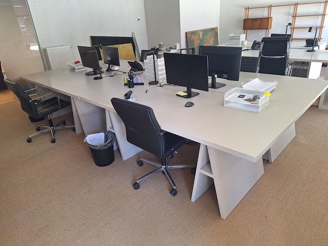 4x houten bureau - afbeelding 5 van  9