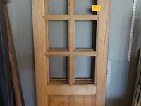 4x houten deur