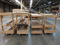 4x houten kar