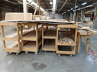 4x houten kar