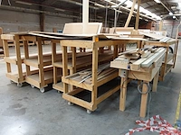 4x houten kar - afbeelding 2 van  4