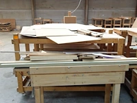 4x houten kar - afbeelding 3 van  4