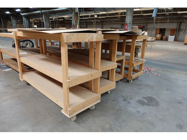 4x houten kar - afbeelding 4 van  4
