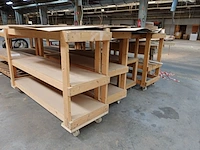 4x houten kar - afbeelding 4 van  4