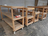 4x houten kar - afbeelding 2 van  3