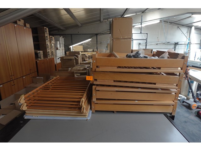 4x houten kinderpark - afbeelding 1 van  2