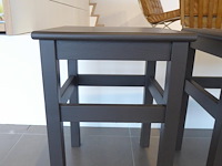 4x houten krukje - afbeelding 2 van  2