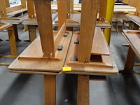 4x houten lessenaar - afbeelding 1 van  2