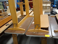 4x houten lessenaar - afbeelding 1 van  2