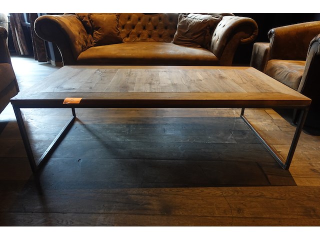 4x houten salontafel - afbeelding 1 van  3