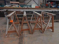 4x houten schraag
