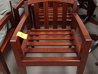 4x houten stoel - afbeelding 2 van  5