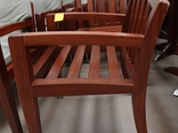 4x houten stoel - afbeelding 3 van  5