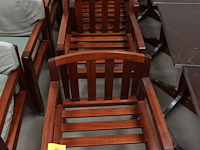 4x houten stoel - afbeelding 5 van  5