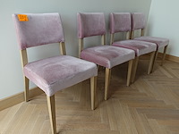 4x houten stoel - afbeelding 4 van  4