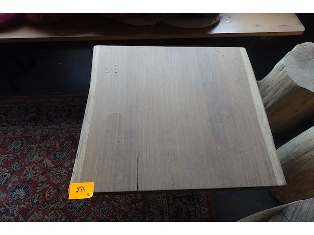 4x houten tafel - afbeelding 2 van  3