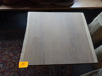 4x houten tafel - afbeelding 2 van  3