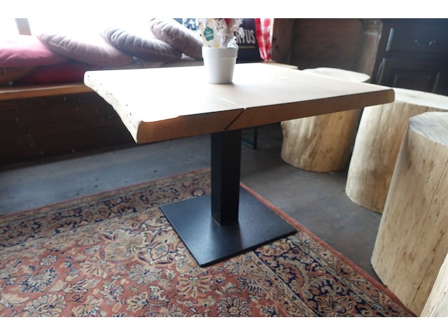 4x houten tafel - afbeelding 3 van  3