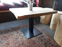 4x houten tafel - afbeelding 3 van  3
