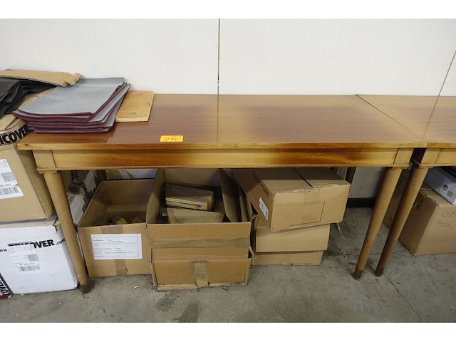 4x houten tafel - afbeelding 2 van  5