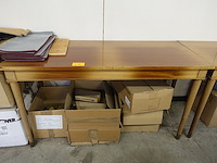 4x houten tafel - afbeelding 2 van  5