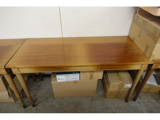 4x houten tafel - afbeelding 3 van  5