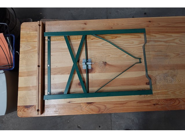 4x houten tafel - afbeelding 3 van  3