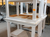 4x houten tafel - afbeelding 1 van  3