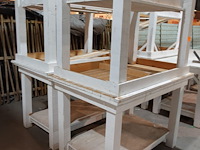 4x houten tafel - afbeelding 3 van  3