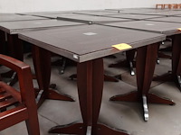 4x houten terrastafel - afbeelding 2 van  5