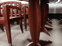 4x houten terrastafel - afbeelding 5 van  5