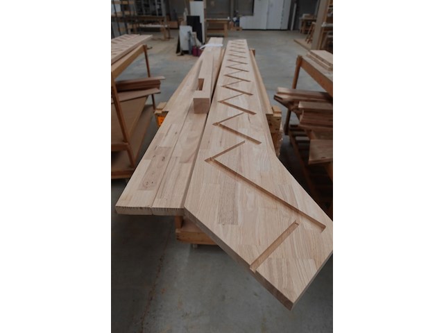 4x houten traponderdelen - afbeelding 4 van  10