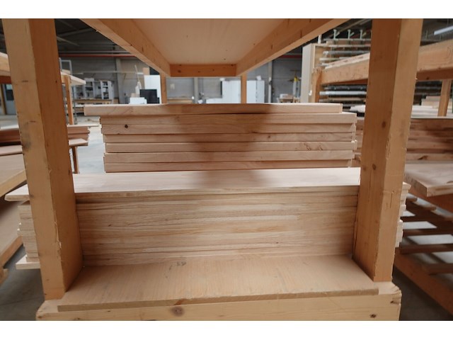 4x houten traponderdelen - afbeelding 6 van  10