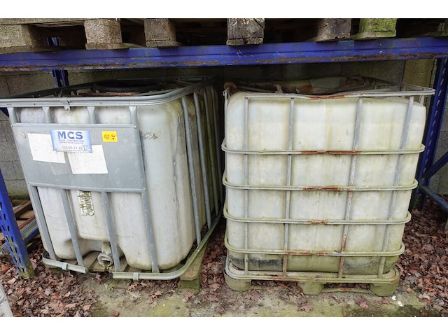 4x ibc container - afbeelding 1 van  9