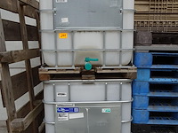 4x ibc kubiekcontainer - afbeelding 1 van  4