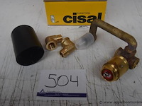 4x inbouwdeel wastafelkraan cisal - afbeelding 1 van  3