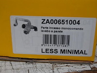 4x inbouwdeel wastafelkraan cisal - afbeelding 3 van  3