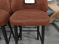 4x indoor barstoel dome deco - afbeelding 1 van  4