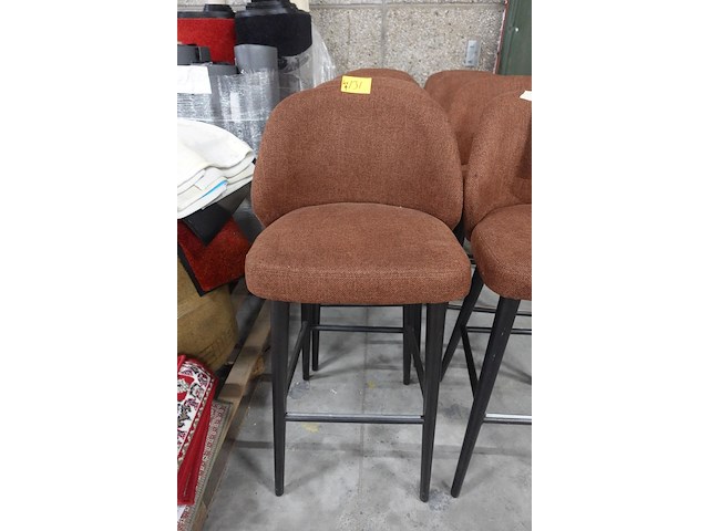 4x indoor barstoel dome deco - afbeelding 1 van  5