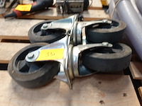 4x industriële wielen - afbeelding 3 van  4