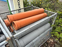 4x inhoud bak pvc buizen excl bak - d125 - d160 - afbeelding 5 van  5