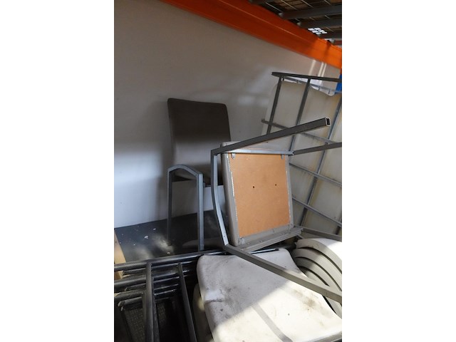 4x inklapbare stoel + inklapbare tafel - afbeelding 3 van  3